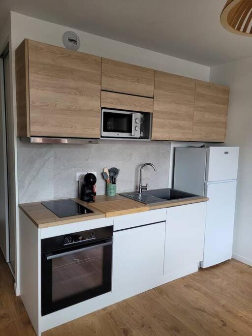 Studio 2 Voyageurs Au Coeur De Ville Sallanches Ngoại thất bức ảnh